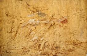 Minerva and Hercules Driving Away Mars