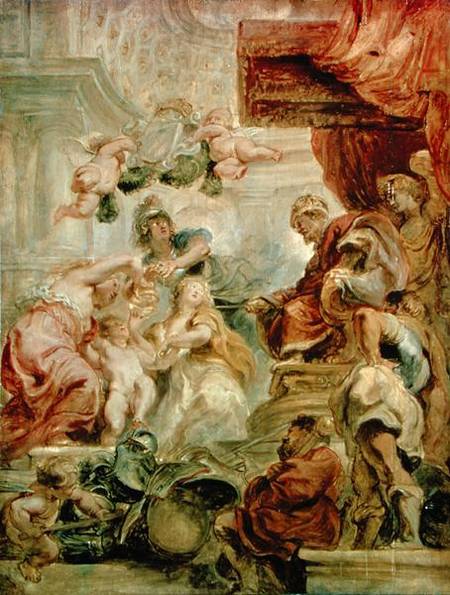 Uniting of Great Britain a Peter Paul Rubens
