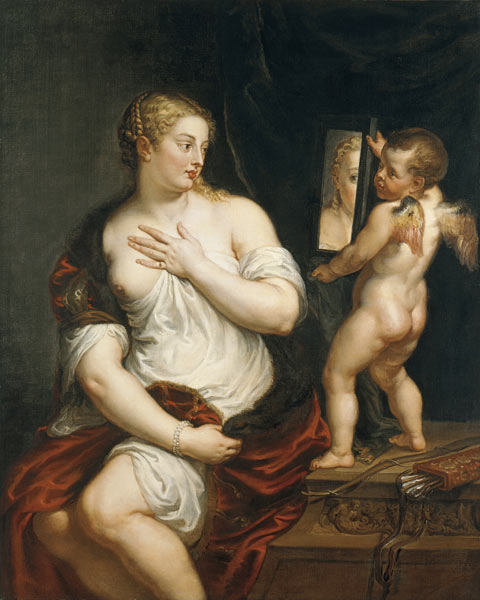 Venus and Cupid a Peter Paul Rubens