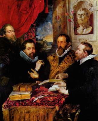 The four philosophers a Peter Paul Rubens