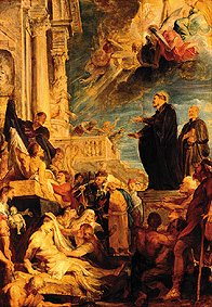 The wonders of the St. Franz Xaver a Peter Paul Rubens