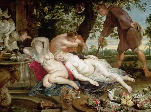 Cimon and Iphigenia a Peter Paul Rubens
