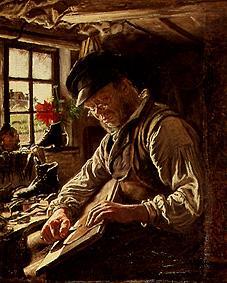 Age shoemakers in Arildsleje a Peter Severin Kroyer