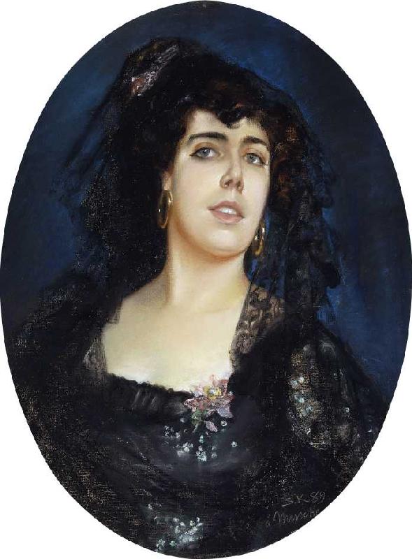 Portrait von Anne Pelterson-Norrie a Peter Severin Kroyer