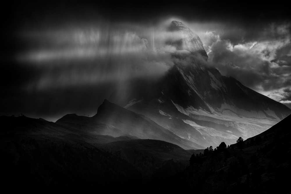 Matterhorn light show a Peter Svoboda
