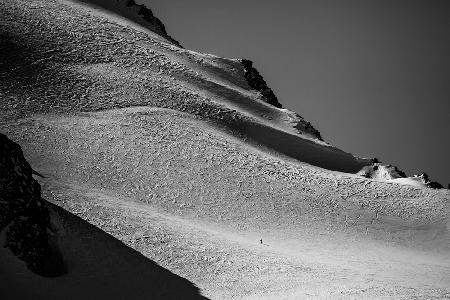 Ascending the scribbled mountain