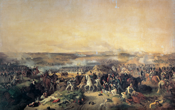 The Battle of Borodino on August 26, 1812 a Peter von Hess