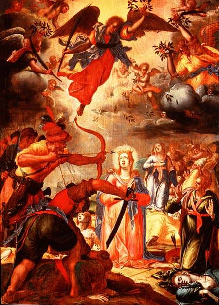 The Martyrdom of St. Ursula a Peter Witte
