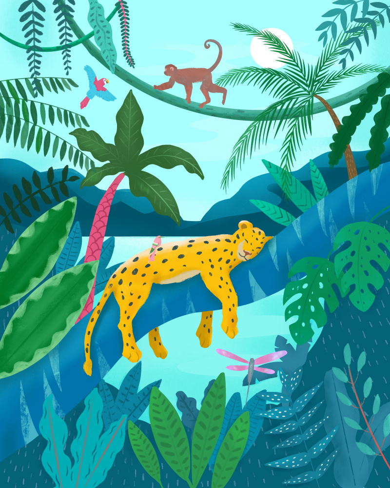 Jungle Leopard a Petra Lizde