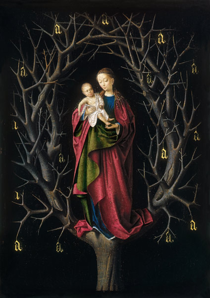The Virgin of the dry Tree a Petrus Christus