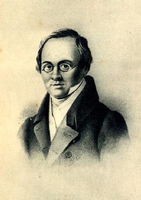 Portrait of the poet Anton A. Delvig (1798-1831)