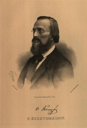 Portrait of the Historian Nikolai I. Kostomarov (1817-1885)