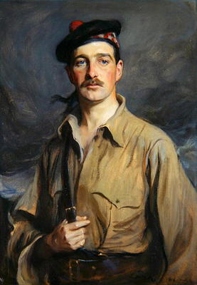 John, 2nd Lord Forteviot, M.C., 1916 (oil on canvas) a Philip Alexius de Laszlo