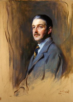 John, 2nd Lord Forteviot, M.C., 1930 (oil on canvas) a Philip Alexius de Laszlo