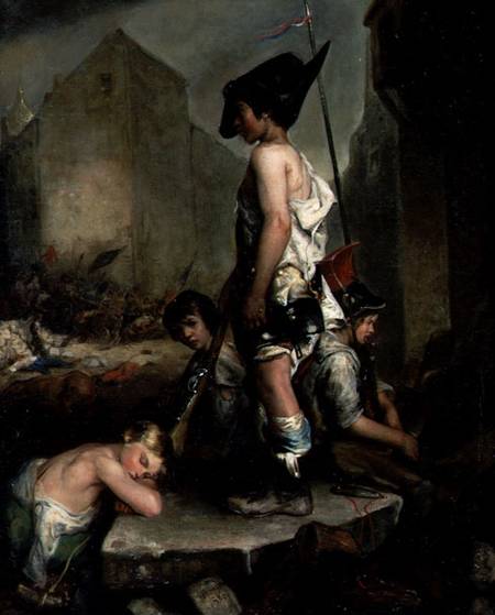The Little Patriots a Philippe Auguste Jeanron