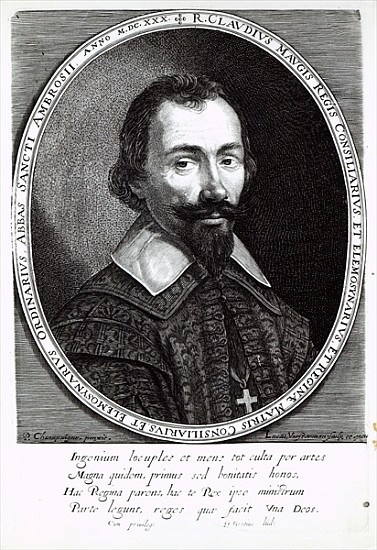 A portrait of Claude Maugis, advisor to Marie de Medici a Philippe de Champaigne