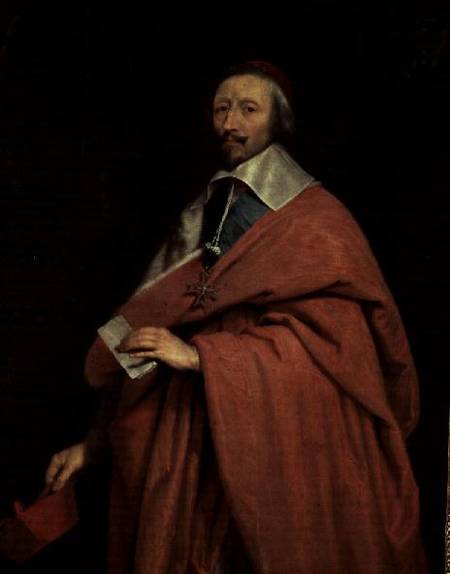 Cardinal Richelieu (1585-1642) a Philippe de Champaigne