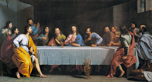 The Last Supper, called 'The Little Last Supper' a Philippe de Champaigne