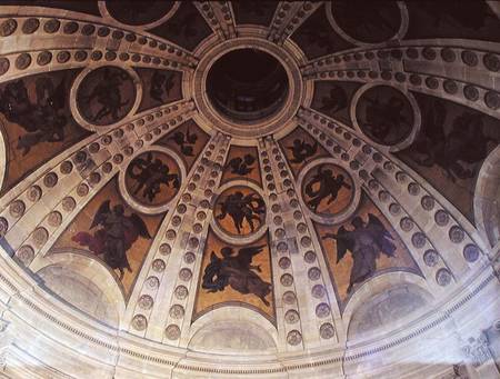 Detail of the dome a Philippe de Champaigne
