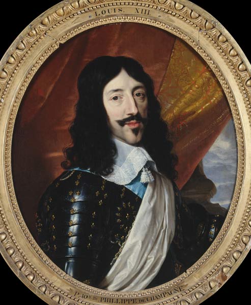 Louis XIII / Painting by Champaigne a Philippe de Champaigne