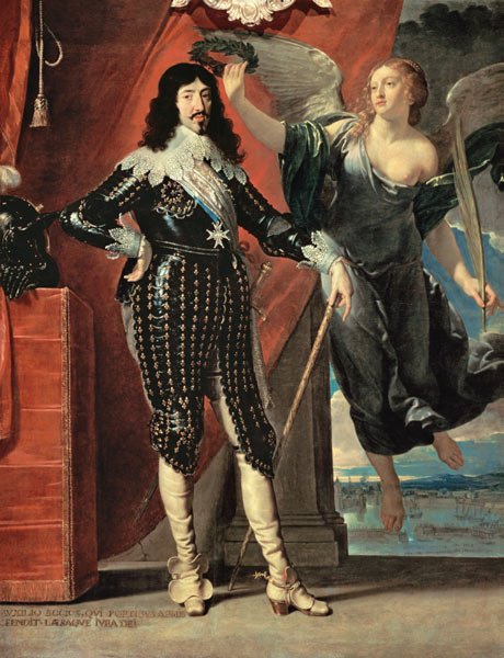 Louis XIII. crowned by Victoria a Philippe de Champaigne