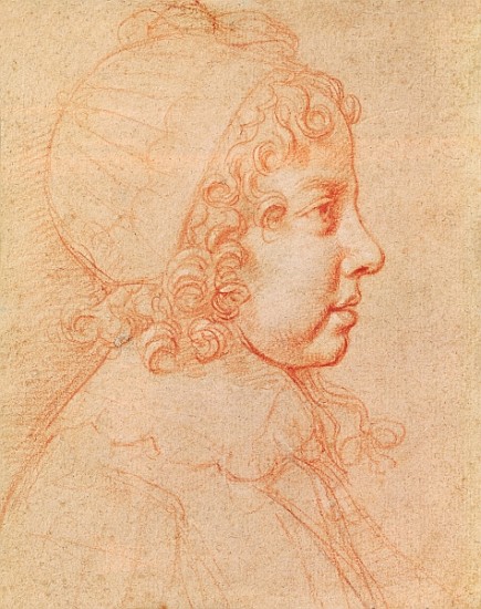Portrait of Louis XIV as a child a Philippe de Champaigne