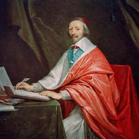 Cardinal Richelieu / Champaigne painting