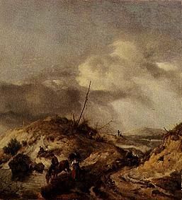 Dune area. a Philips Wouverman