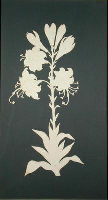 Flower (collage on paper) a Phillip Otto Runge