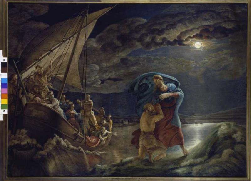 Christ on the sea a Phillip Otto Runge