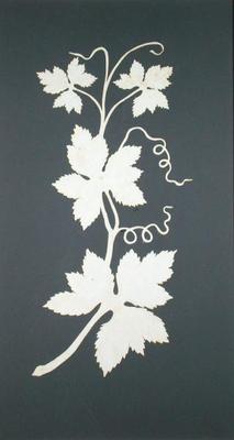 Hop plant (collage on paper) a Phillip Otto Runge
