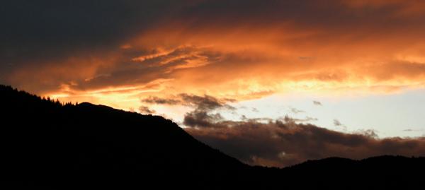 Tramonto Passo Monte Croce  2012