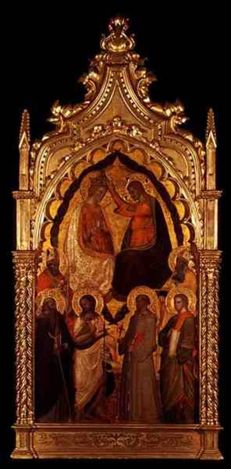 Coronation of the Virgin a Pier Francesco Fiorentino