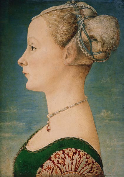 Portrait of a Woman a Piero del Pollaiuolo