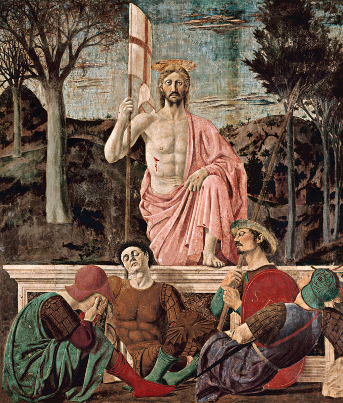 Die Auferstehung Christi a Piero della Francesca
