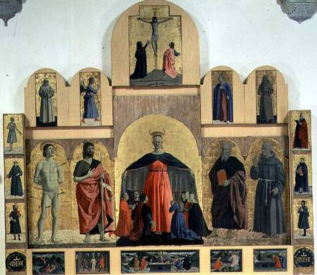 The Misericordia Altarpiece a Piero della Francesca