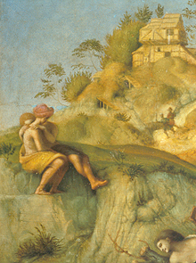 Ausschnitt aus "Perseus befreit Andromeda" a Piero di Cosimo