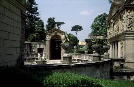 Courtyard of the Casina of Pius IV a Piero Ligorio