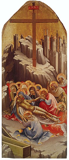 The Entombment of Christ a (Piero di Giovanni) Lorenzo Monaco