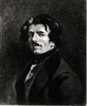Portrait of Eugene Delacroix (1798-1863) after a self portrait of 1834