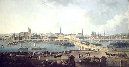 Panoramic View of Tours a Pierre Antoine Demachy