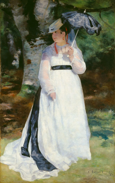 Lise mit dem Sonnenschirm (Lise - La femme à l'ombrelle) a Pierre-Auguste Renoir