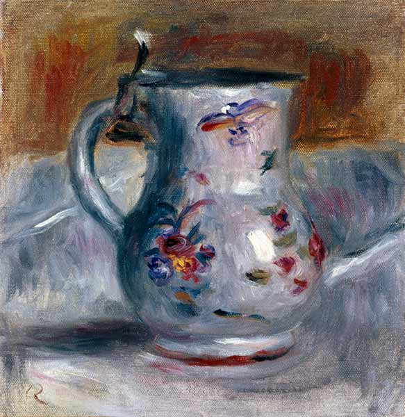 Porcelain jug a Pierre-Auguste Renoir