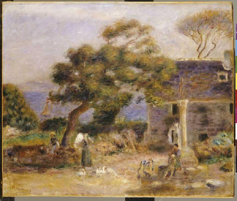 Blick auf Treboul a Pierre-Auguste Renoir