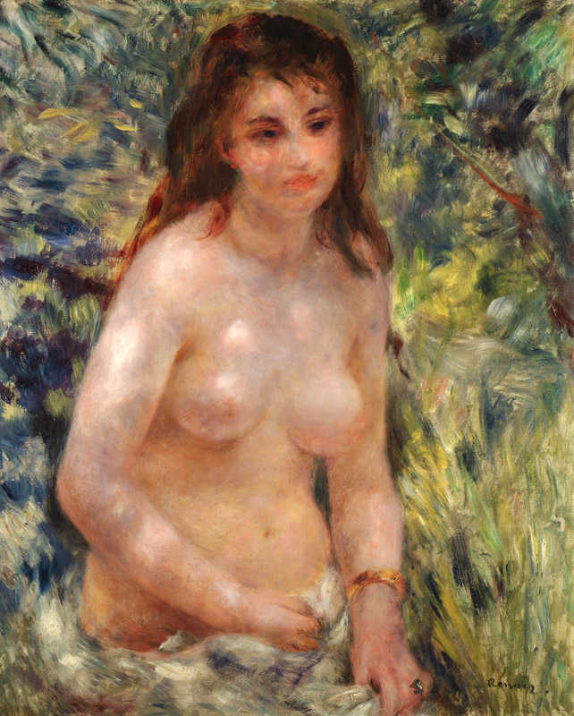 Act in the sun a Pierre-Auguste Renoir