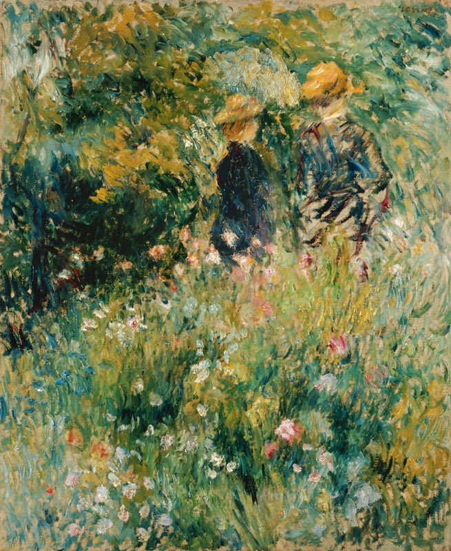 Conversazione nel roseto a Pierre-Auguste Renoir