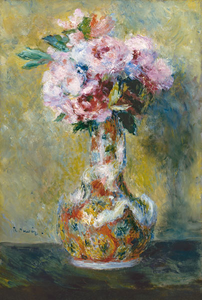 Bouquet in a Vase a Pierre-Auguste Renoir