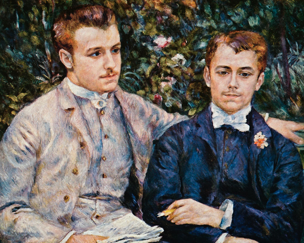 Charles und George Durand-Ruel a Pierre-Auguste Renoir