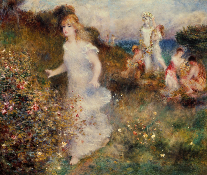 The feast of the Pan a Pierre-Auguste Renoir