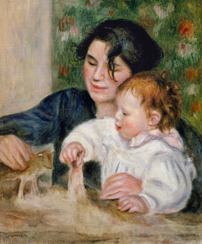 Gabrielle and Jean a Pierre-Auguste Renoir
